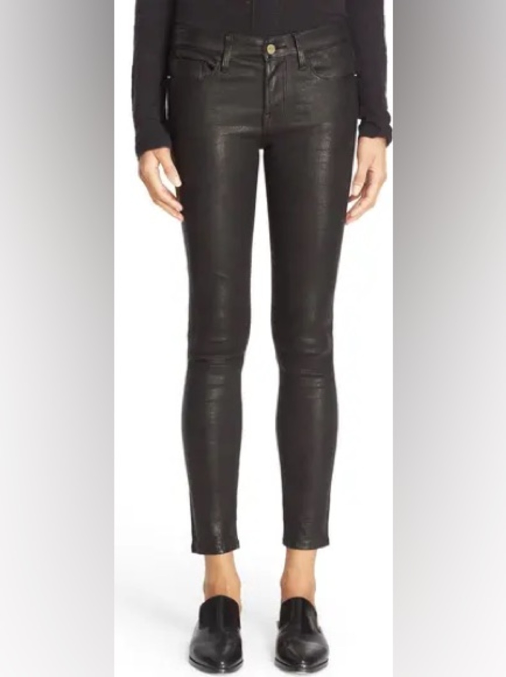 Iconic authentic Rag & Bone lambskin jeans